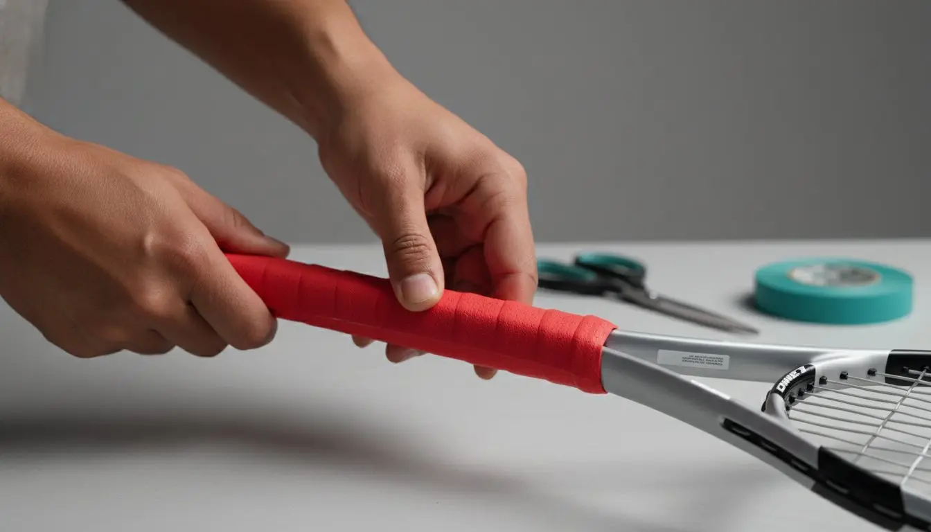 Tennis racquet grips