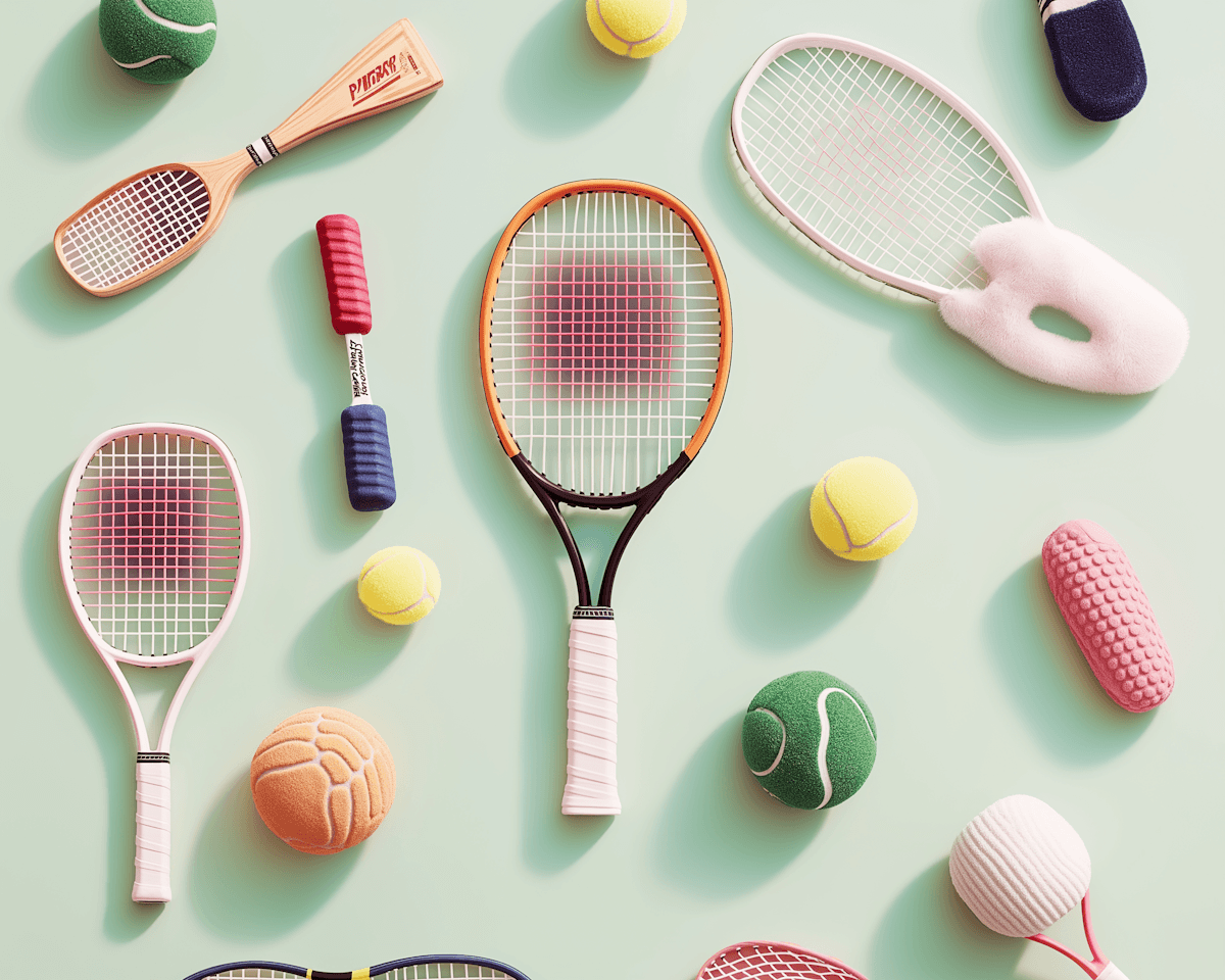Tennis gear ready for trade-in